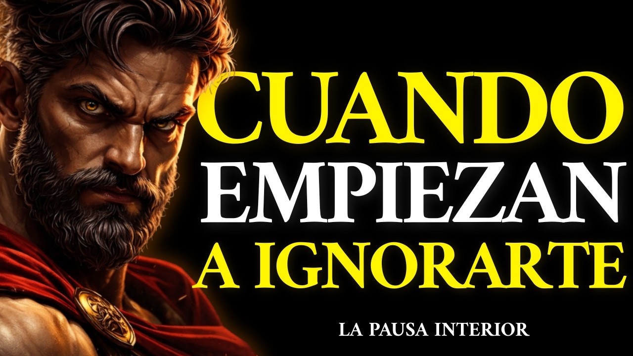 Cuando pasas de los 40, 50... y empiezan a IGNORARTE, el estoicismo te PROTEGE