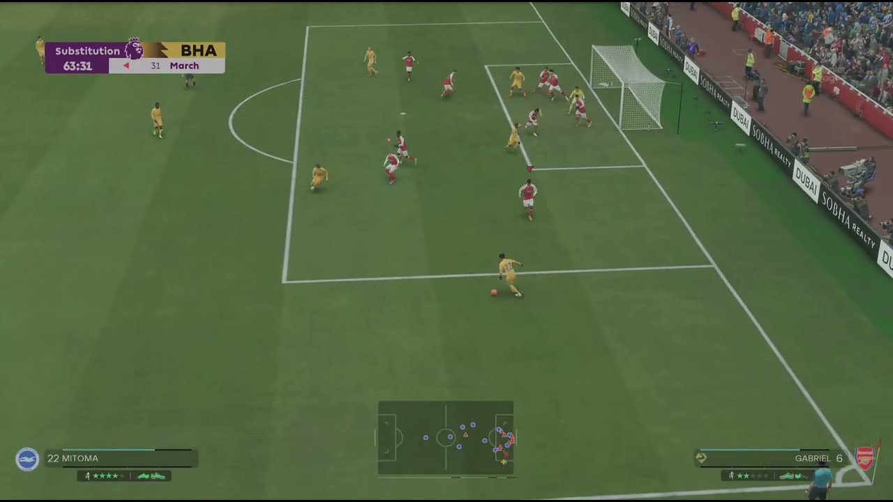 Brighton Finally Got Cooked at the Emirates