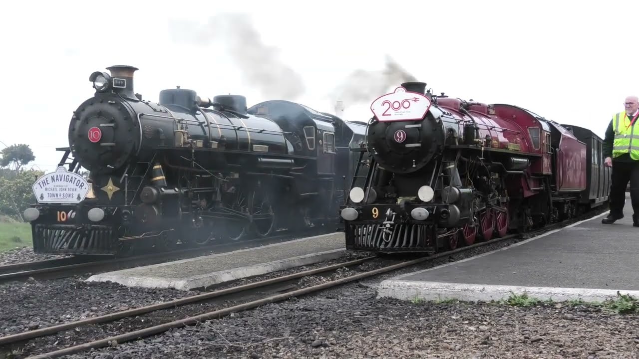 The weather is Awful. The fantastic Romney Hythe and Dymchurch railway with Rare Dungeness Shunt