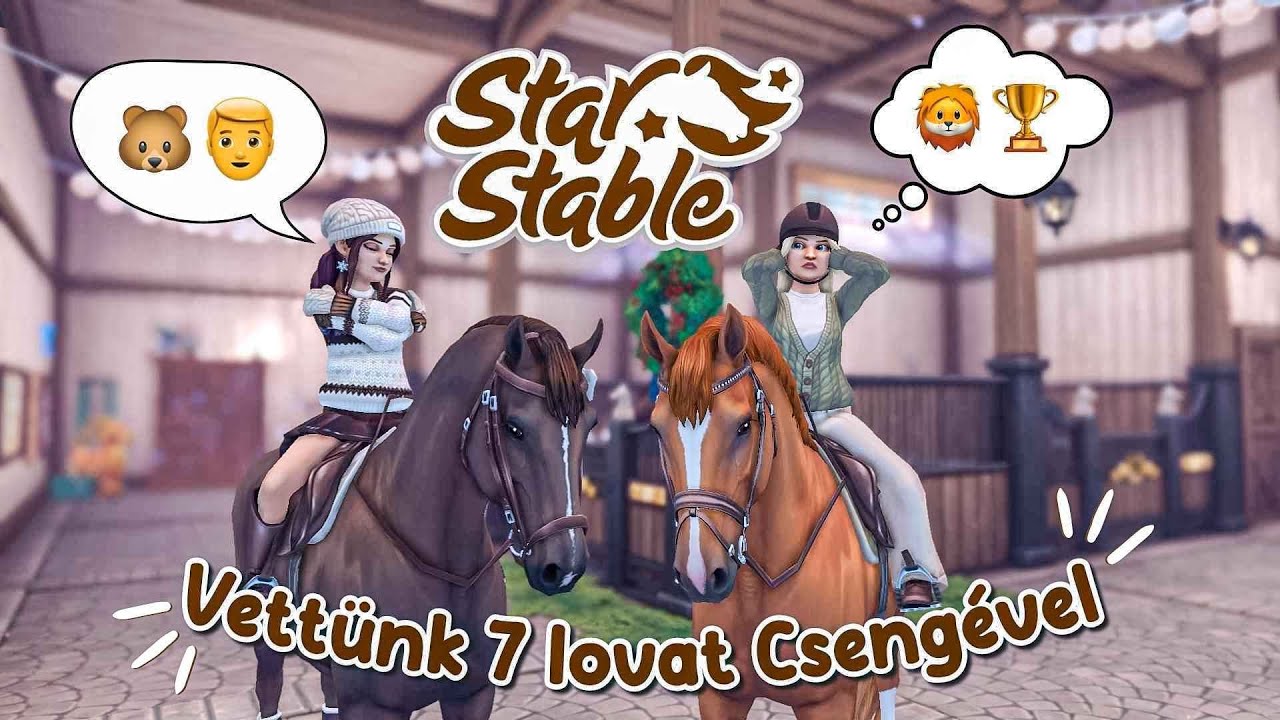 Vettünk 7 lovat Csengével🦁|| SSO