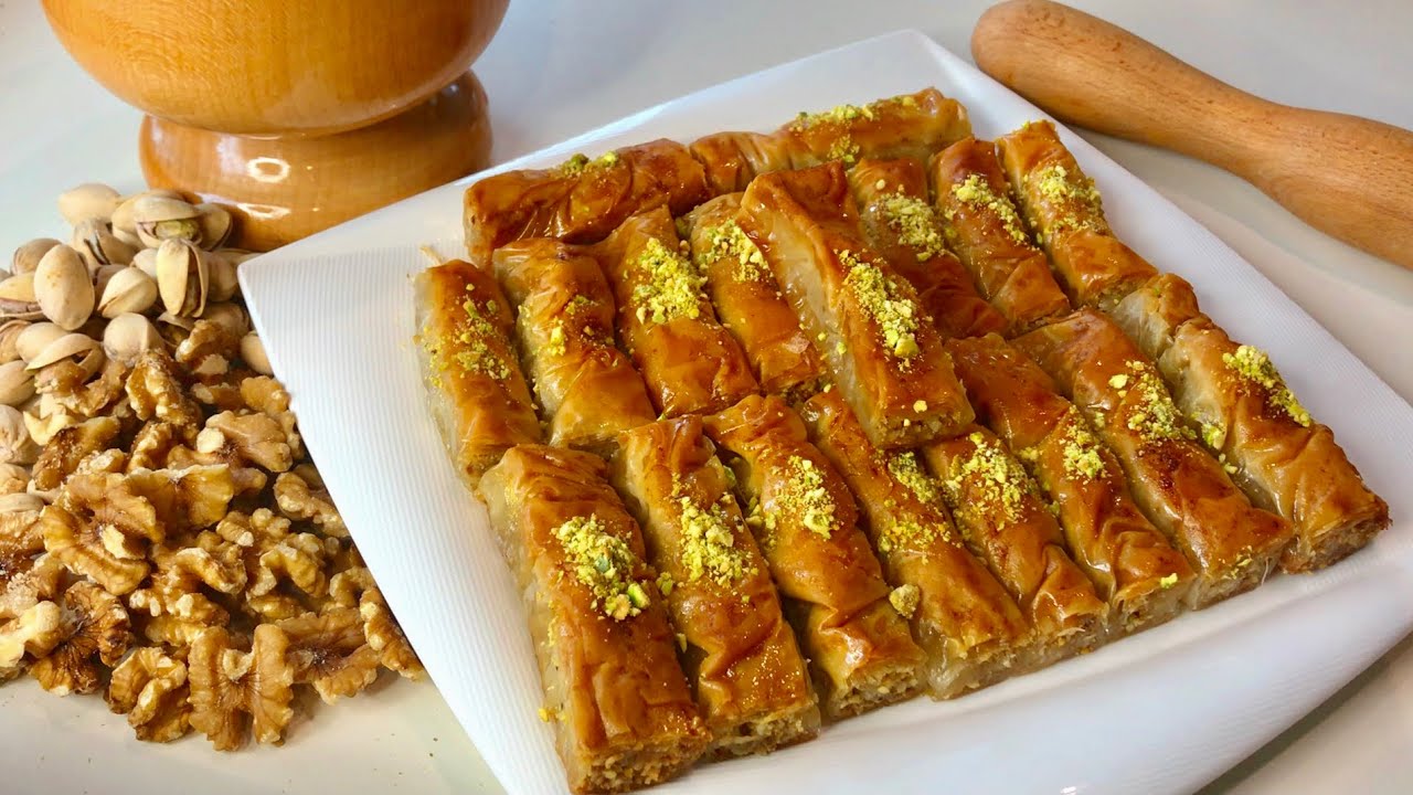 Jak zrobić baklawę w domu? - Homemade baklava with a mix of nuts - بقلاوة تركي بطعم خرافي 😋
