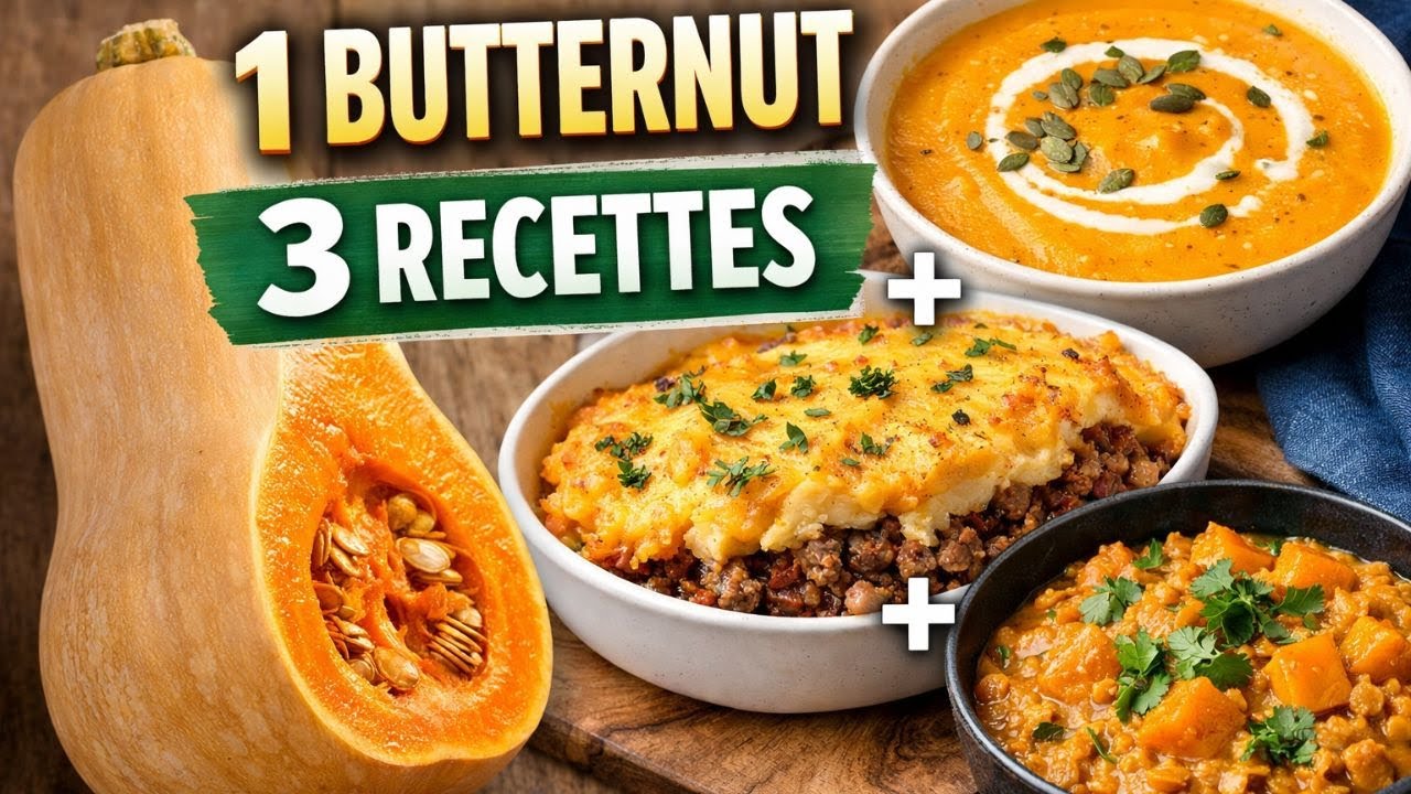 Tu n’imagines pas tout ce qu’on peut faire avec une butternut