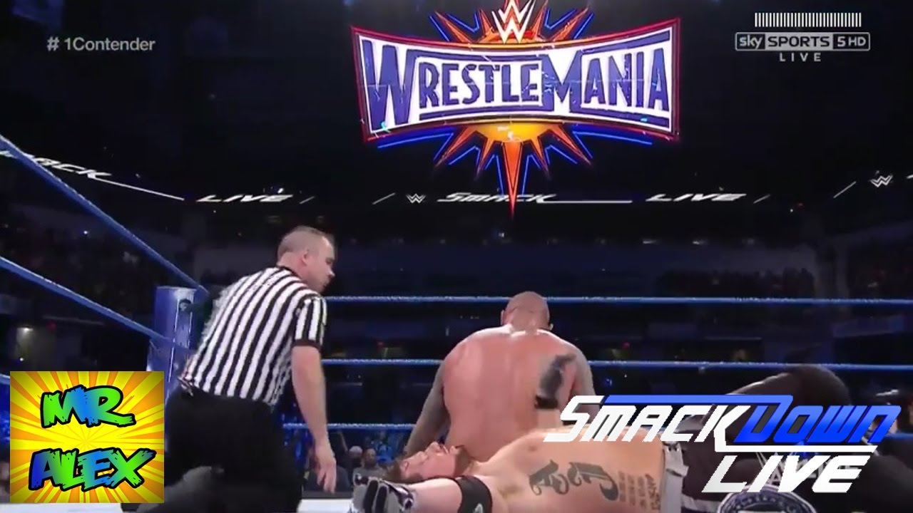 AJ STYLES VS RANDY ORTON  FULL MATCH | WWE SMACKDOWN 07/03/17