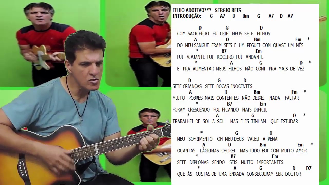 Filho Adotivo -[  SERGIO  REIS  ]   prof Jaime Toledo