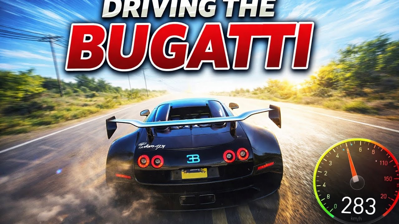 Driving the bugatti