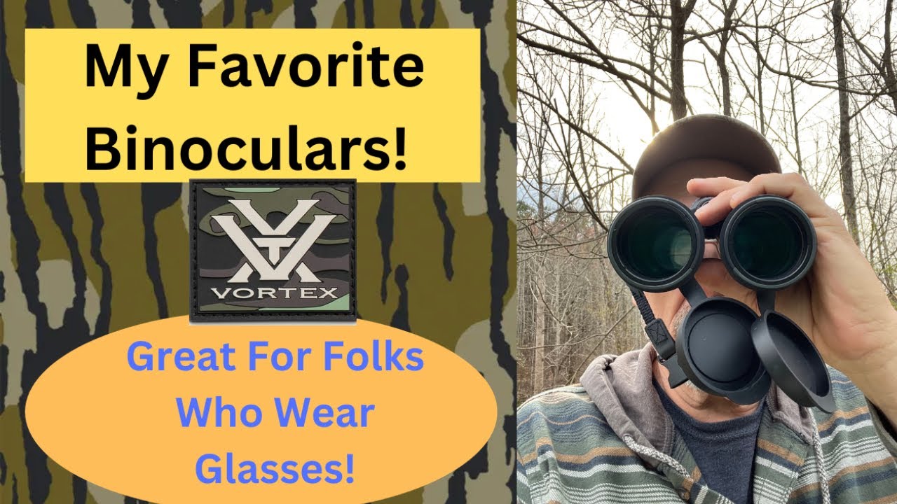 Vortex Crossfire Binoculars-Great For People Who Wear Glasses!