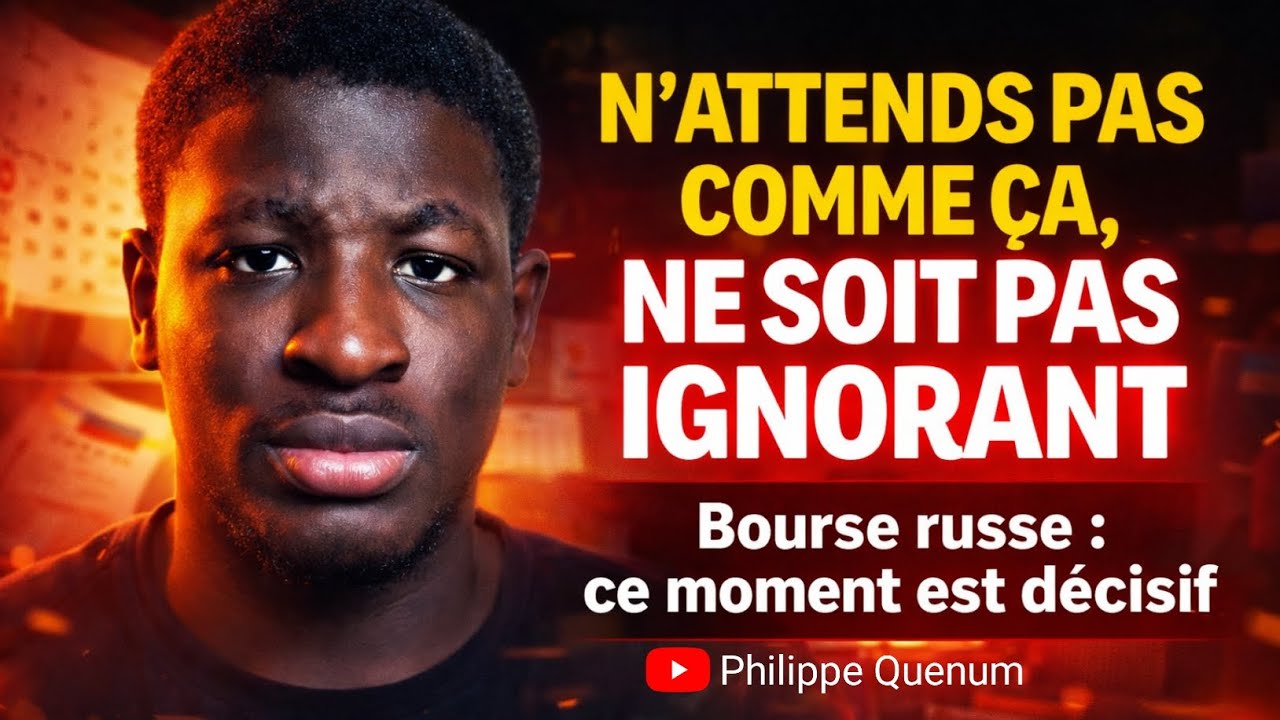 Pendant que tu attends la bourse russe, d’autres prennent de l’avance.🇷🇺