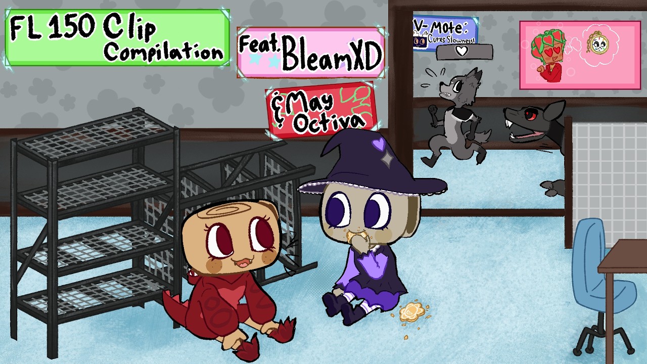 CLIP COMPILATION || Fl 150 Practice Run Live Stream Feat. @BleamXD  and @MayOctiva