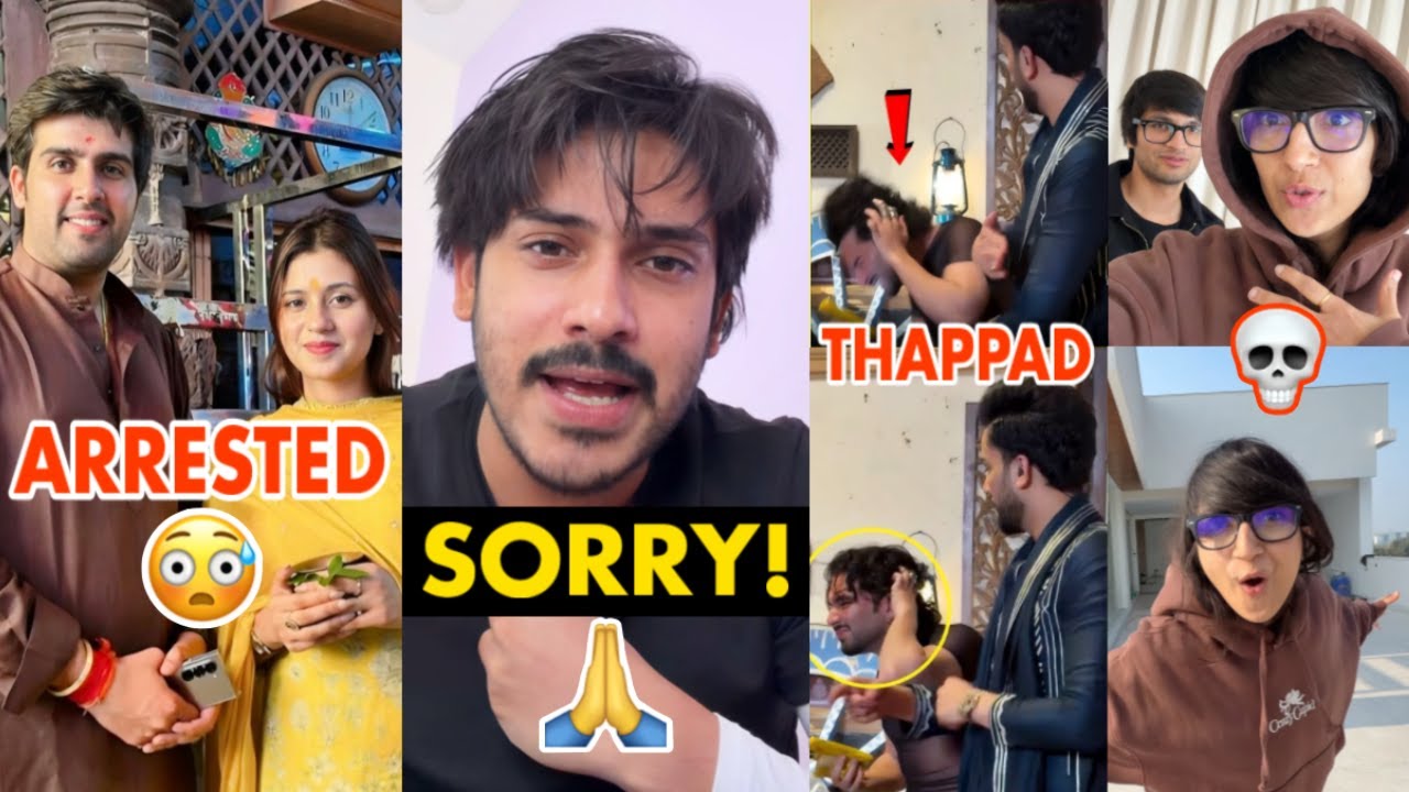 Huge Lafda! Purav Jha Says Sorry for His New Video 🙏, Anjali Arora’s BF Arrested, Elvish Slaps Orry
