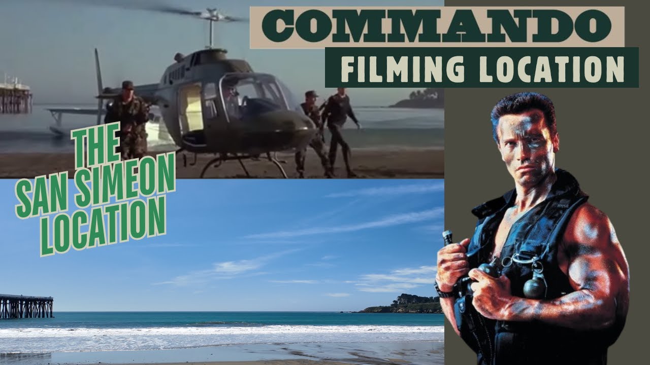 Commando Filming Location - The San Simeon Location.