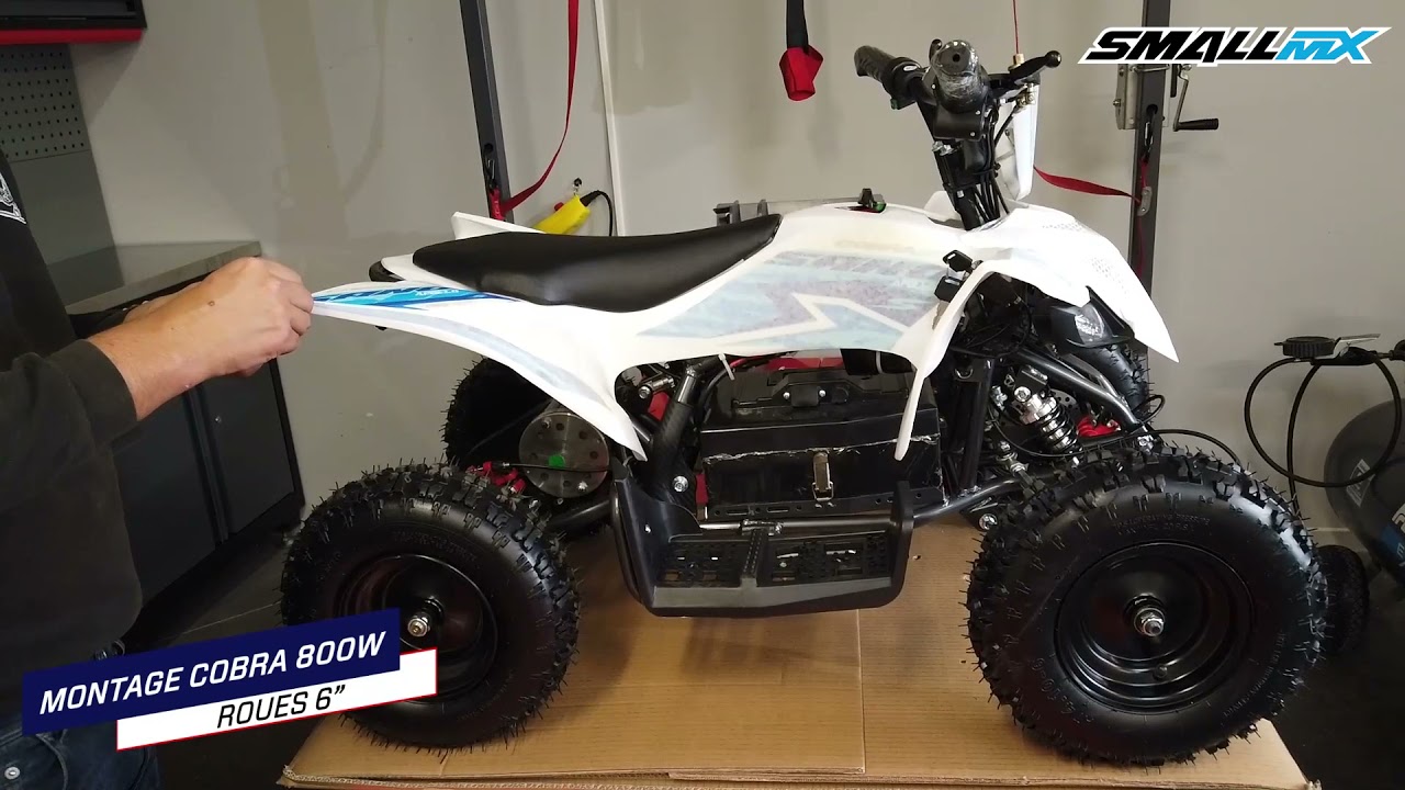 Unboxing & Instructions de montage - Pocket quad apollo sano cobra 800w