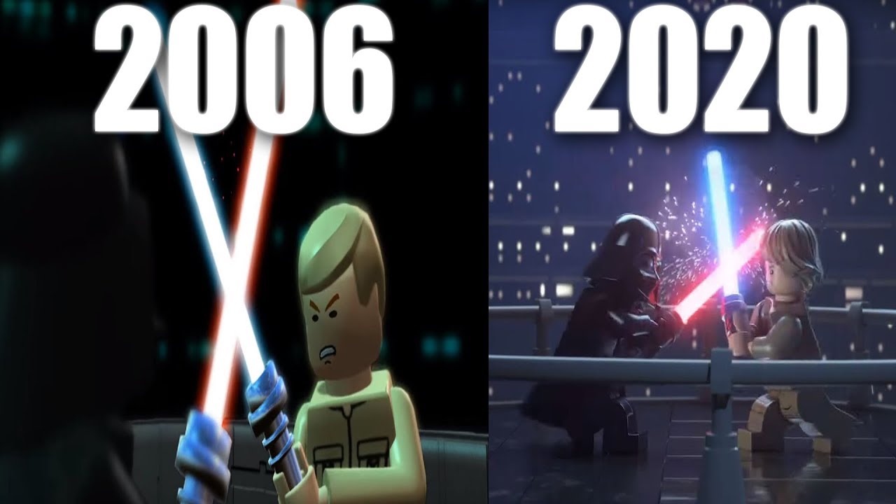 Evolution of LEGO Star Wars Games (2005-2020)