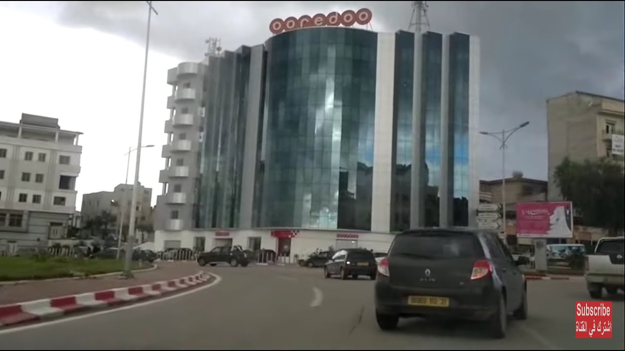 Driving in oran Algérie 2015 01 25 وهران الجزائر