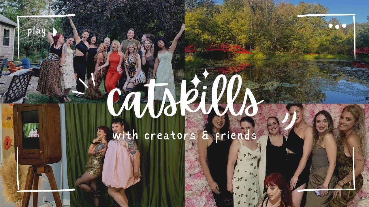 Creators & Friends Catskills Vlog | Beauty YouTubers Week in NY