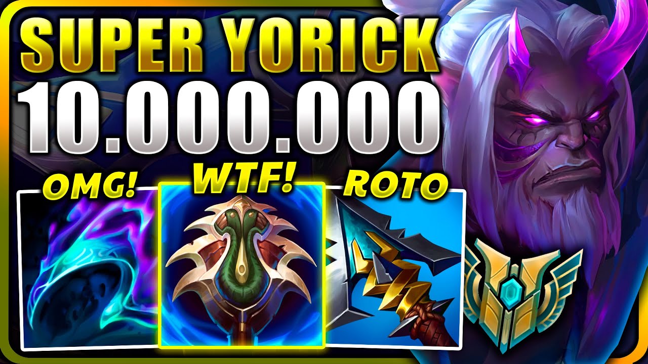 😨¡ESTOS SON los SECRETOS de un OTP YORICK 10.000.000 MAESTRIA y SON BRUTALES! *5 TORRES en 10 MINS*