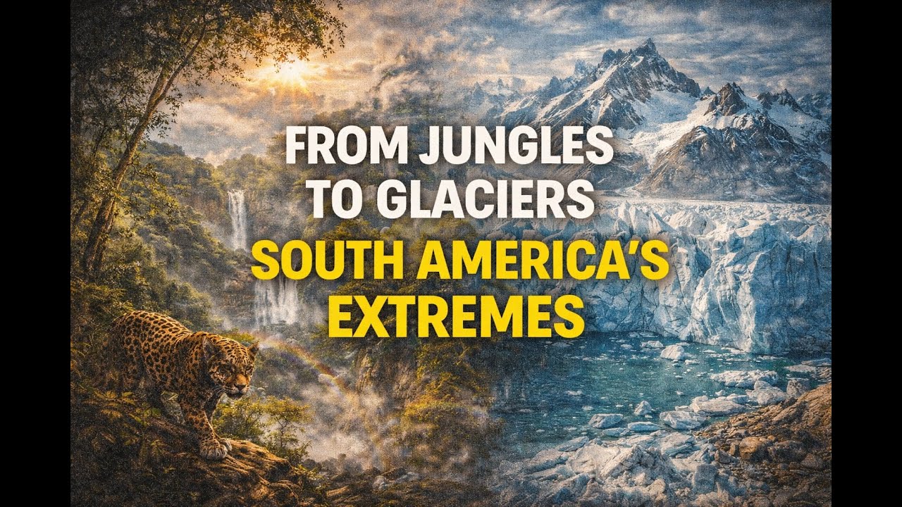 From Jungles to Glaciers: South America’s Extremes