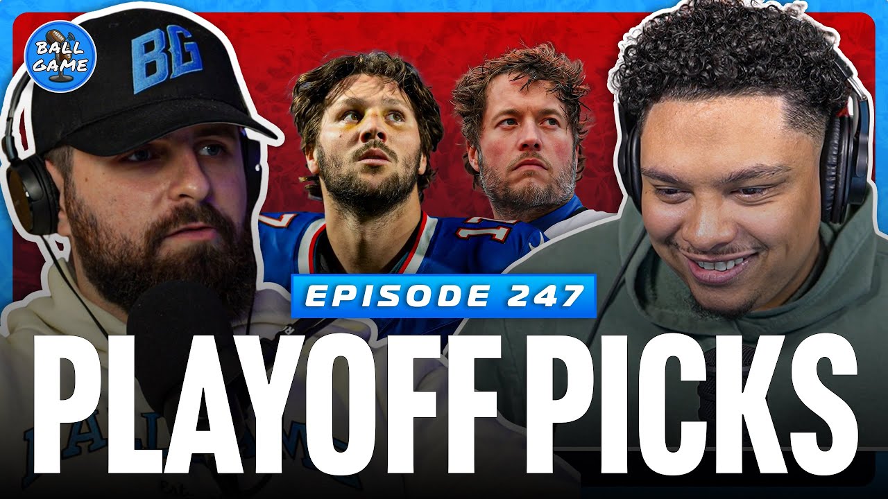 Predicting EVERY Wild Card Weekend Game | Full Playoff Predictions W/ Joel Moran | BallGame EP247