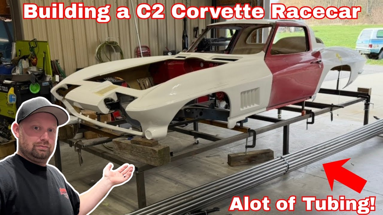 Building a 1967 Corvette Racecar!  25.2 Chassis, 2500+HP This Thing Will Be FAST