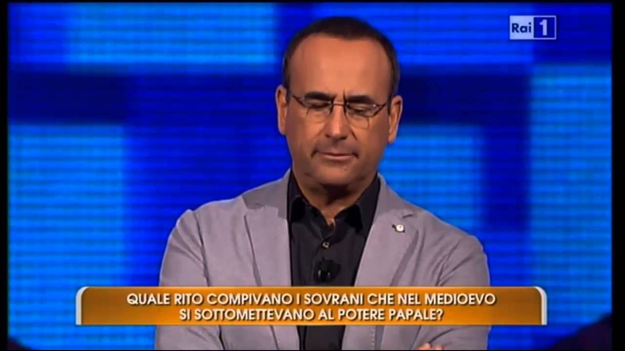 Antonio Mura durante il quiz de L'eredità 12/04/2014 - Città Giusta - Sorso