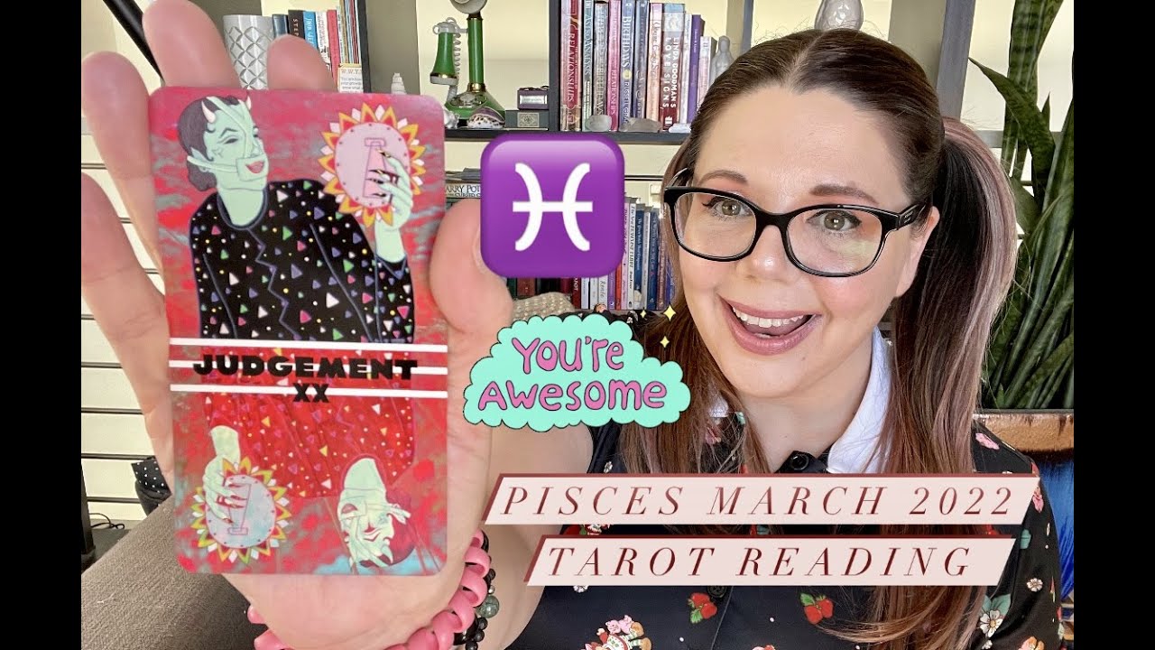 Pisces ♓︎ March 2022 Tarot Reading • REDEMPTION ARC & POSITIVE NEW BEGINNINGS #pisces #piscestarot
