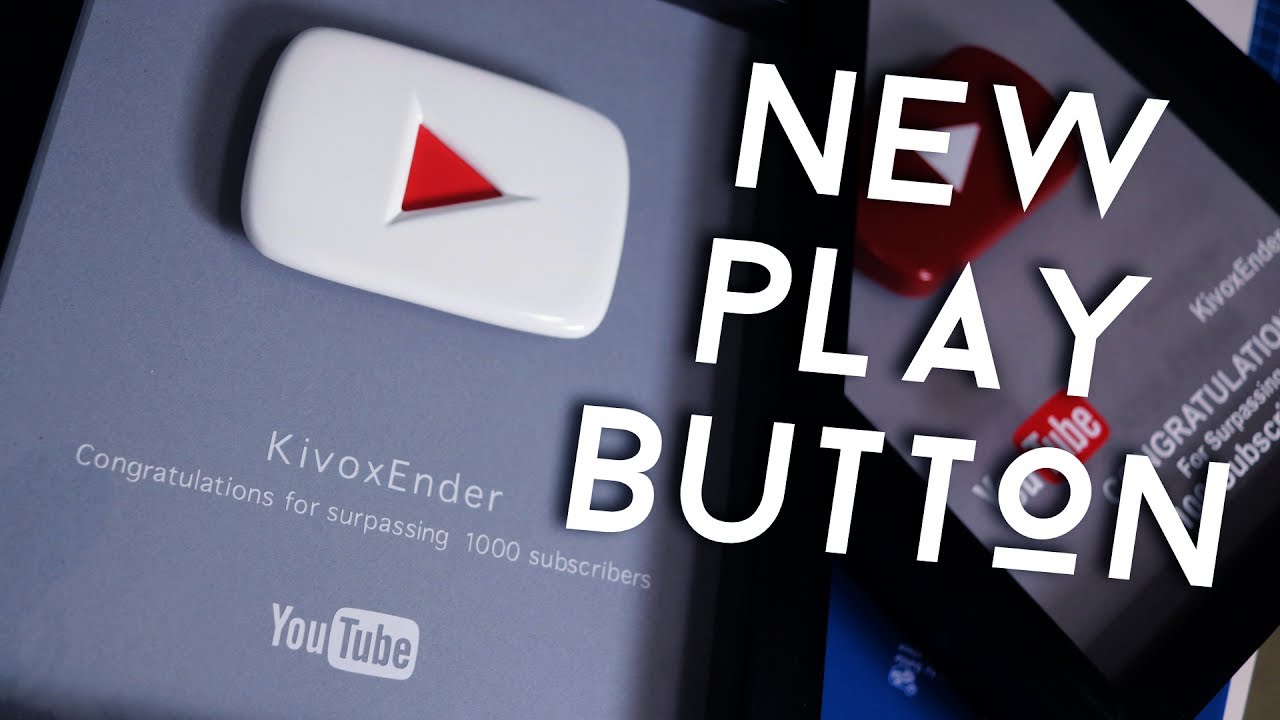 How to Make a 1000 Subscriber Play Button , DIY Play Button