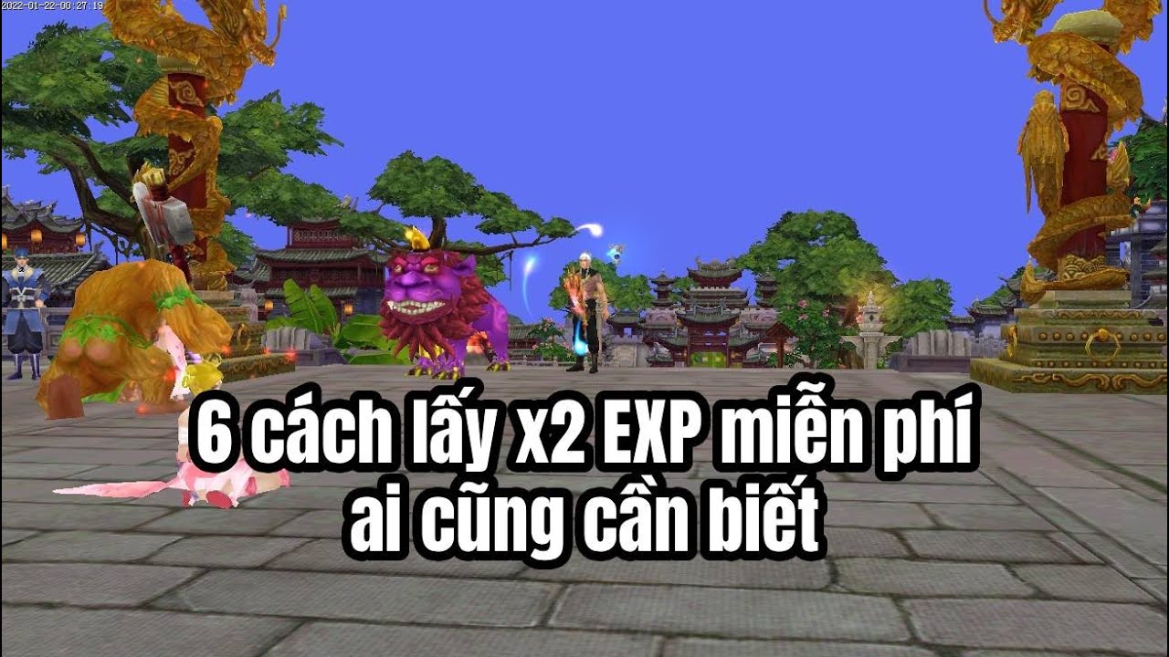 6 Cách lấy giờ nhân đôi EXP khi đi train ai cũng cần biết