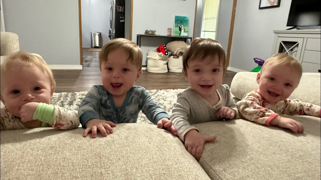 what my toddlers eat in a day | 1yo quadruplet’s meals
