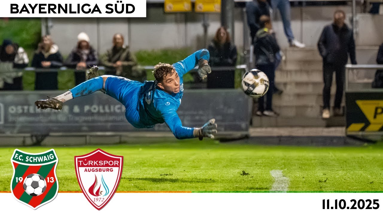FC Schwaig vs. Türkspor Augsburg 1972 // Bayernliga Süd