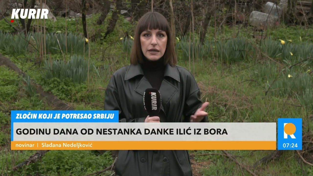 KURIR NA MESTU GDE JE PRE TAČNO GODINU DANA NESTALA MALA DANKA: Ovako danas izgleda to dvorište