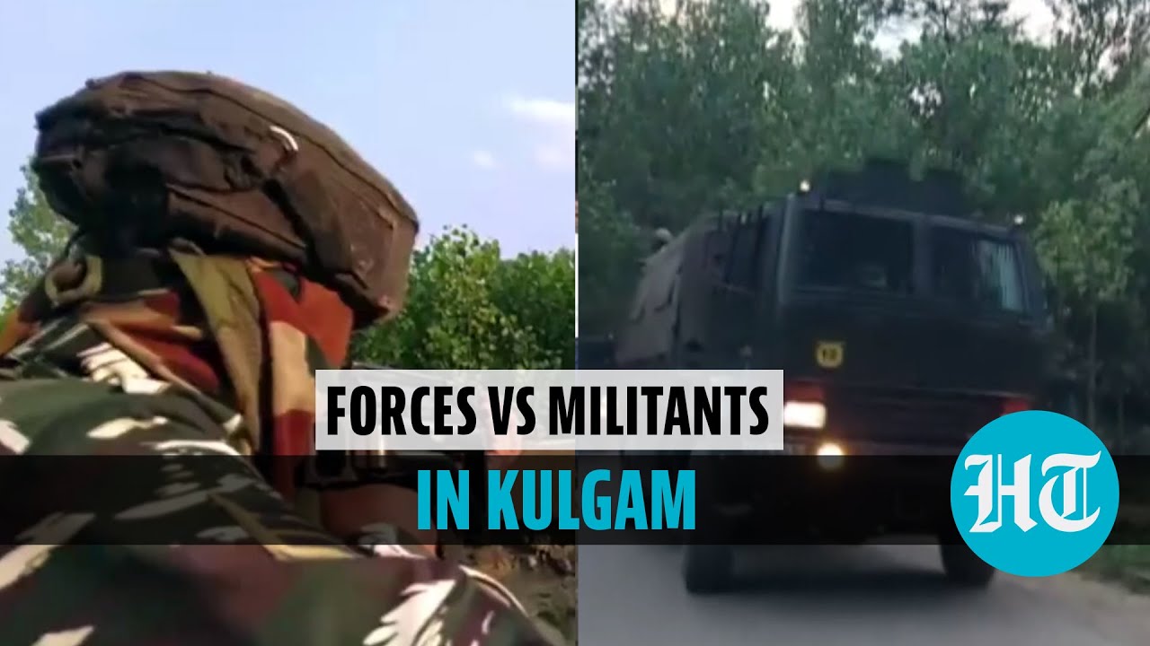 Watch: Encounter underway in Jammu & Kashmir’s Kulgam; third in two days
