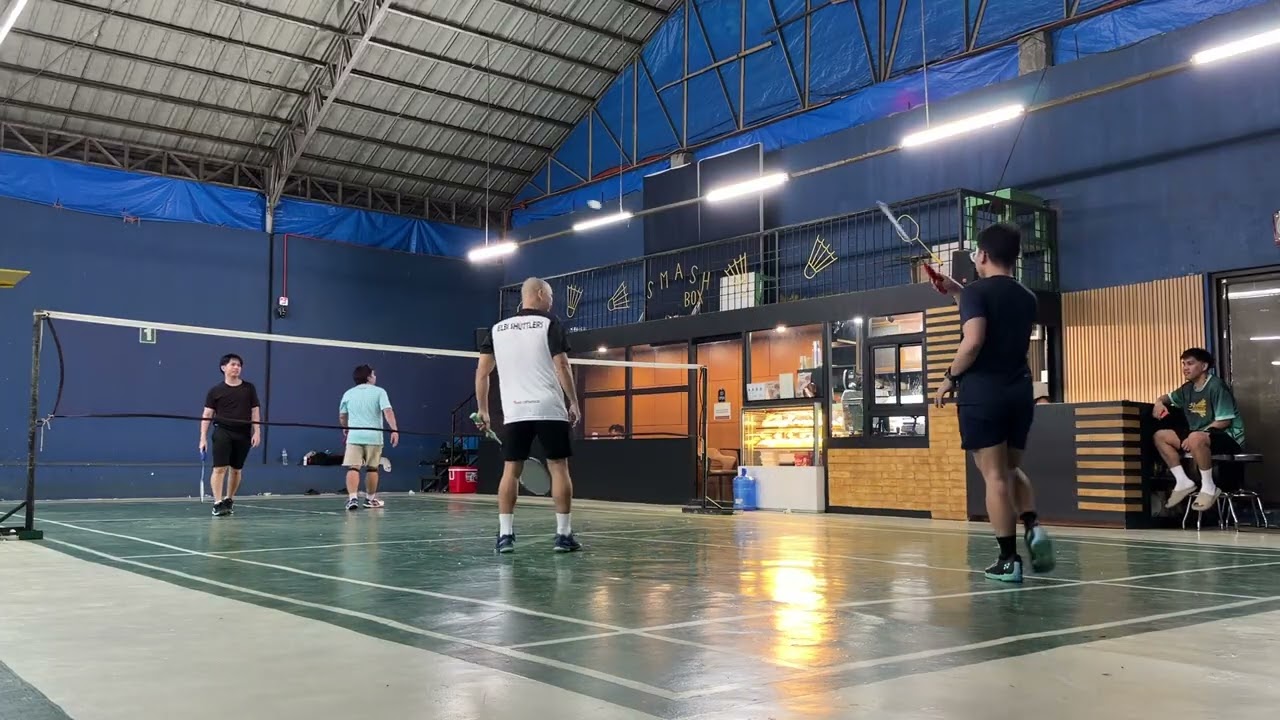 Badminton Game 2 (Smashbox - 03/05/2026) Art and Dokie vs Makie and Mark SET 1