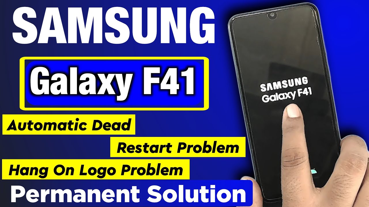 Samsung F41 Dead, Auto Restart, Hang On Logo, Stuck On Charging Logo Problem Fix By@techsriyansh