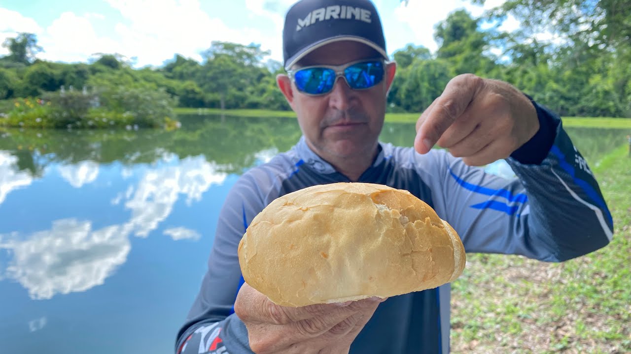 O PODER DE UM PÃO NA PESCARIA ! faz milagres.