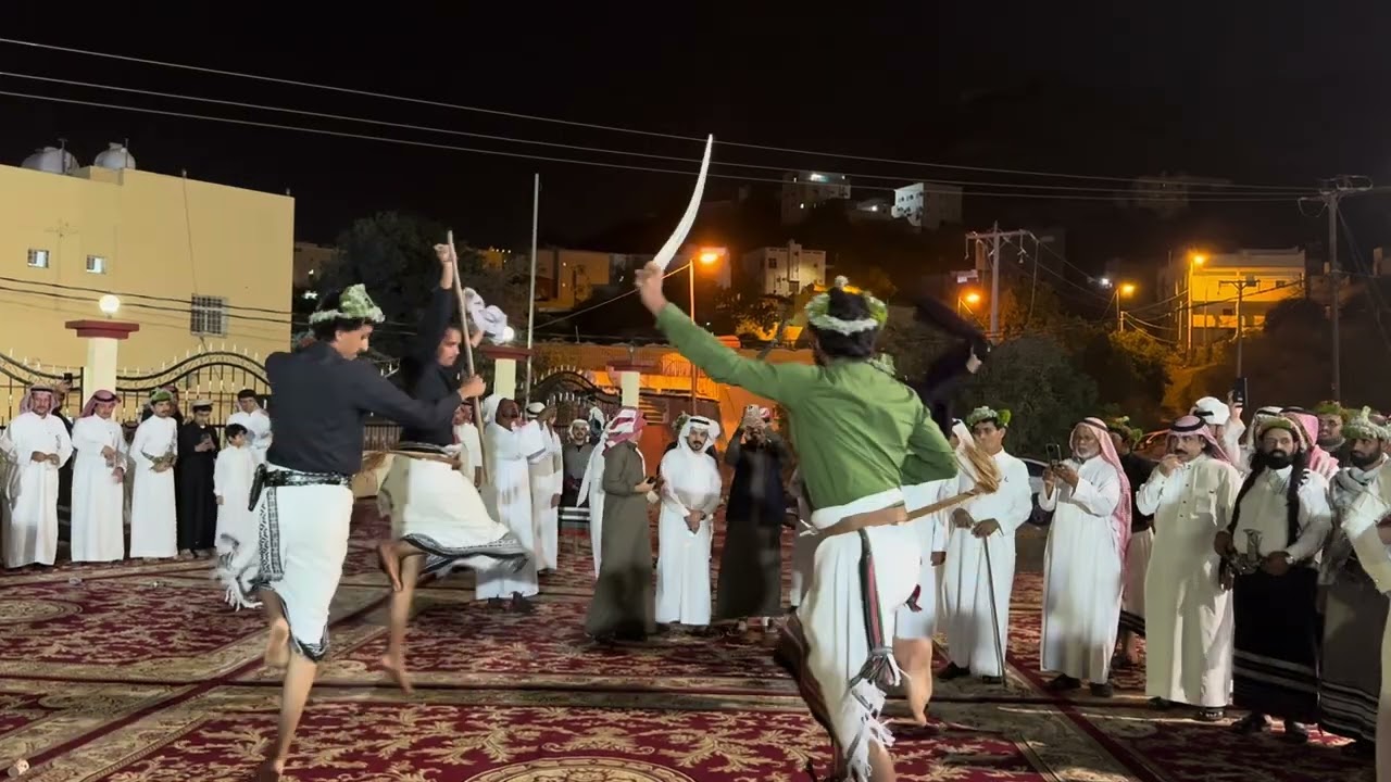تكثيرة صف بلغازي عند آل سلمى بني مالك في حفل تنصيب شيخ الشمل بندر بن محمد السلمي المالكي