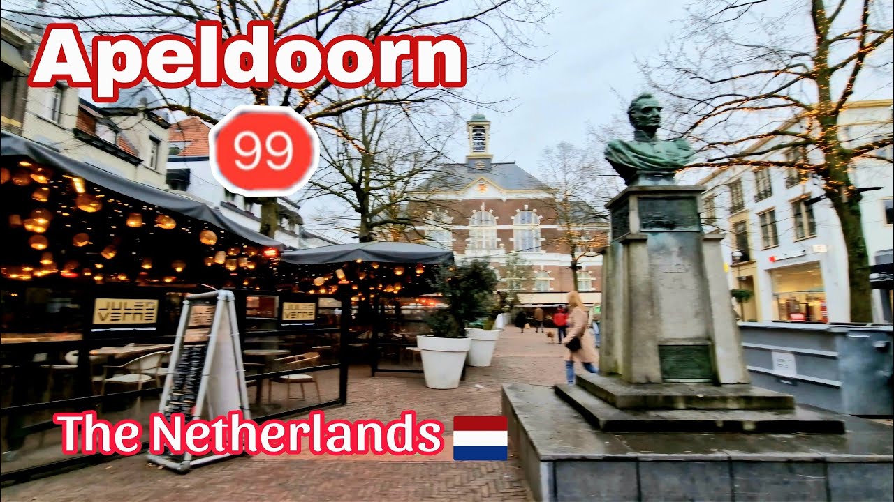Walk in Apeldoorn City, Netherlands|| Walking Santai
