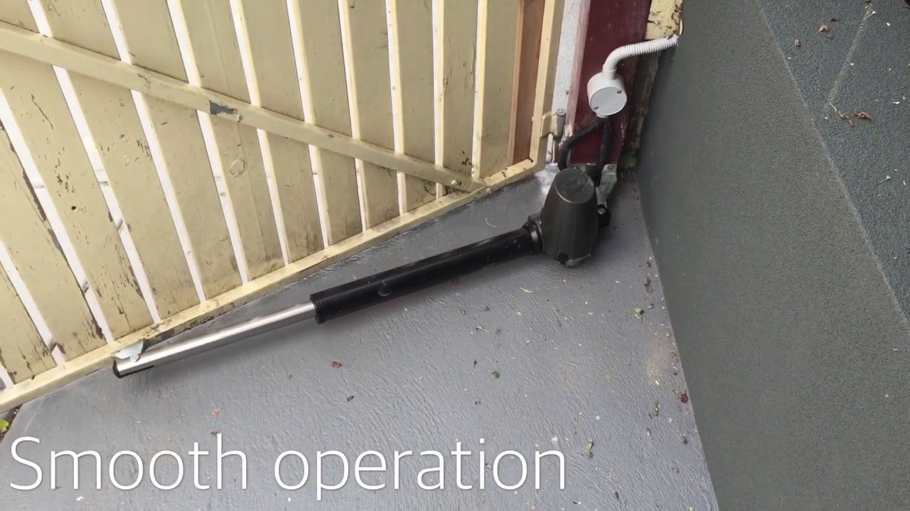 GLOBAL ACCESS - Example of Hermes 200 Electric Swing Gate Motors