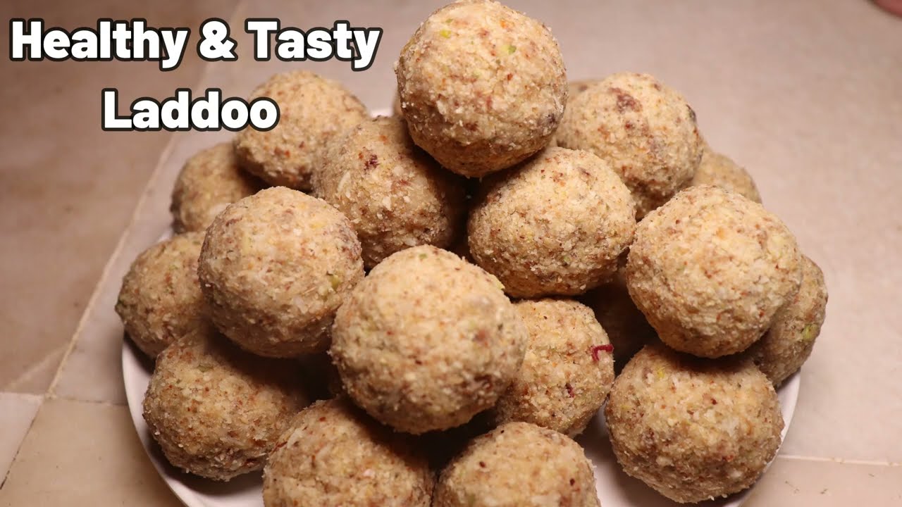 healthy laddu recipe | summer ladoo recipe | dry fruits ke laddu recipe | without sugar laddu |