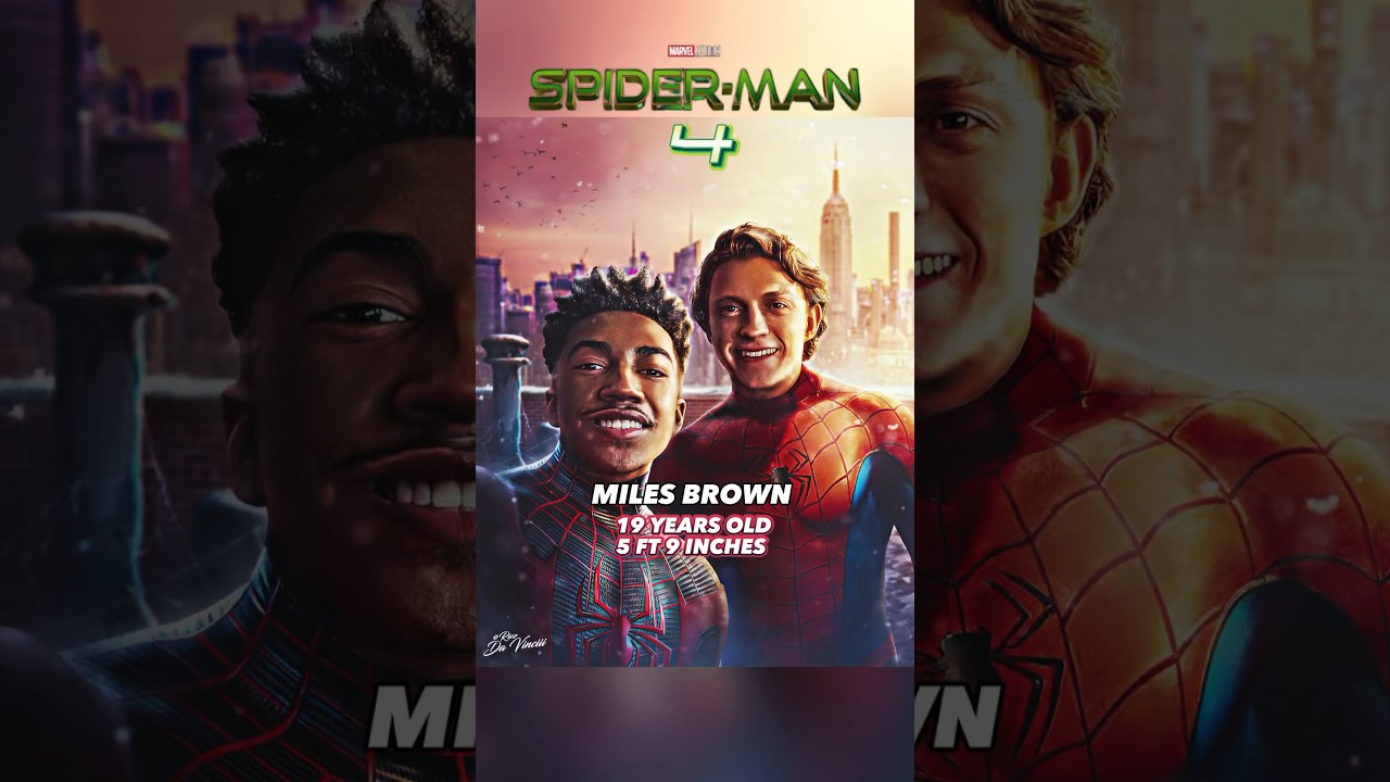 WHO SHOULD PLAY MILES MORALES IN SPIDER-MAN 4 #spiderman