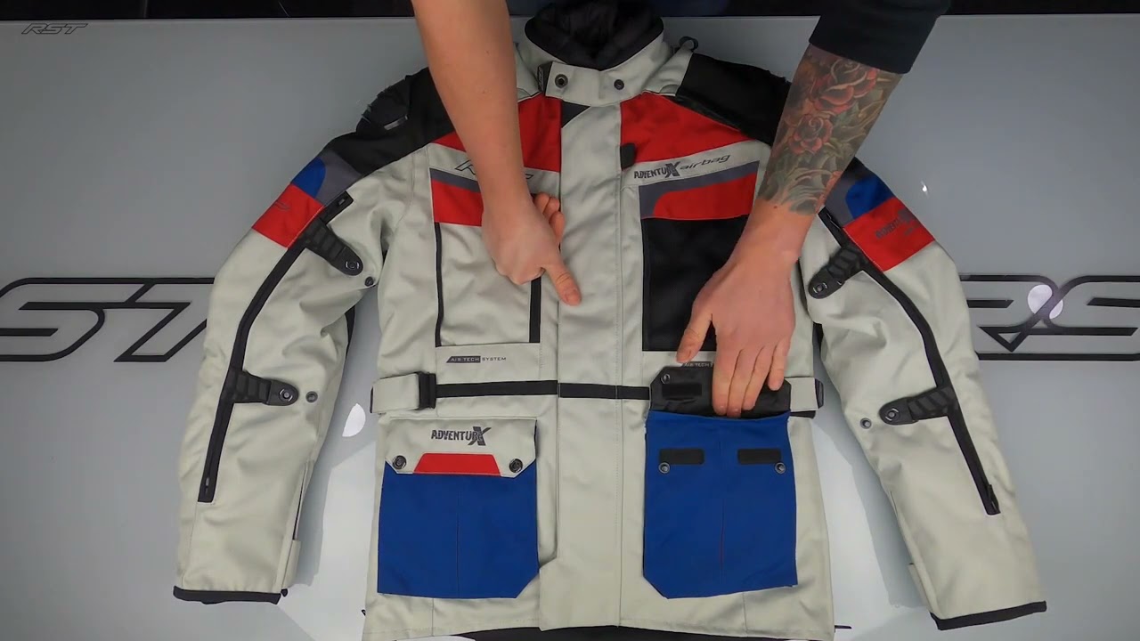 RST Pro Series Adventure X Airbag Textile Jacket Features