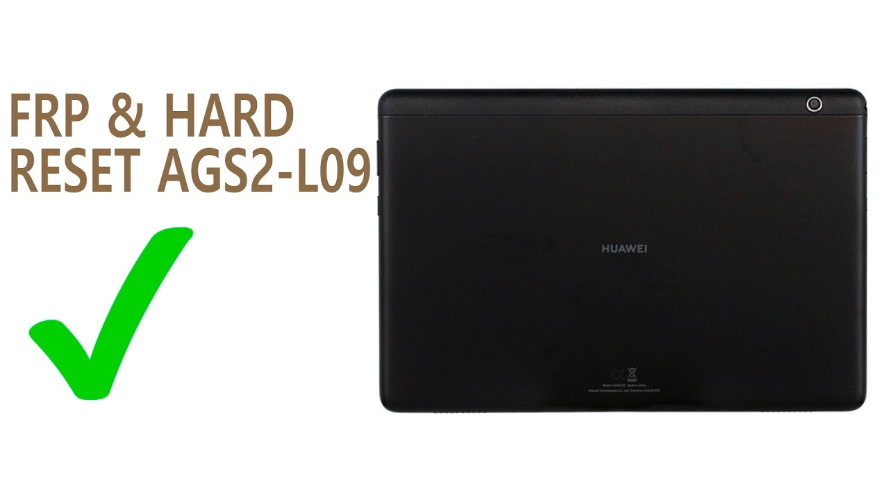 Huawei Mediapad T5 10 (AGS2-L09) FRP Bypass/сброс аккаунта гугл