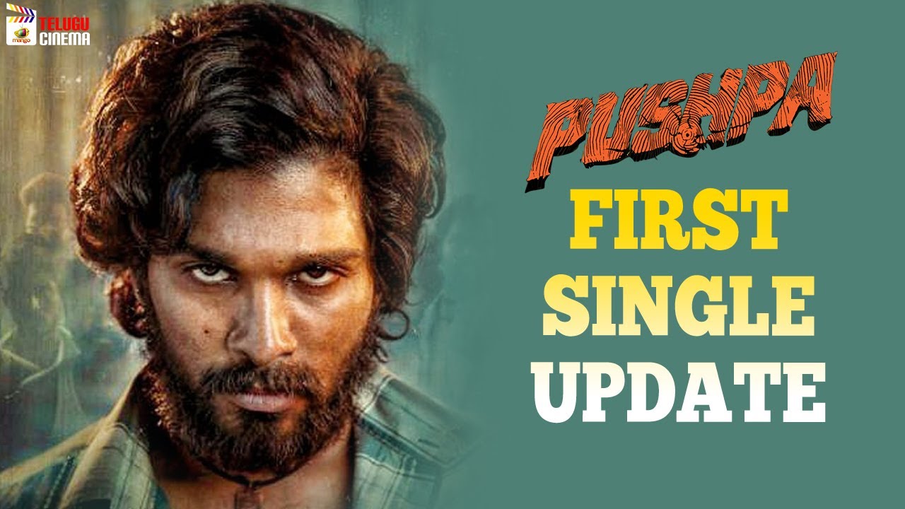 Allu Arjun Pushpa Movie First Single Update | Rashmika | Fahadh Faasil | Sukumar | Telugu Cinema