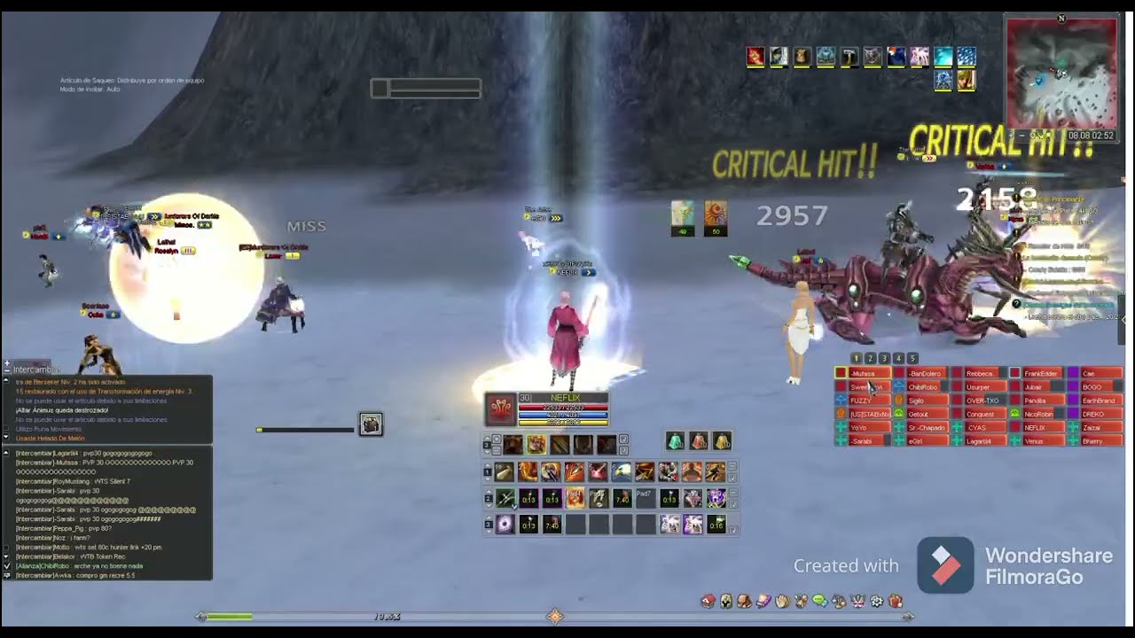 Shaiya fawkes Testeando Los pvp 15 30 80.