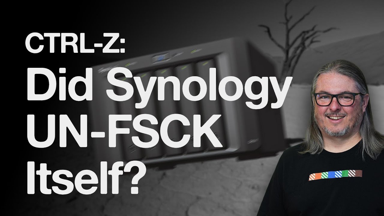Drive Lock In CTRL-Z: Did Synology Just UN-FSCK Itself?