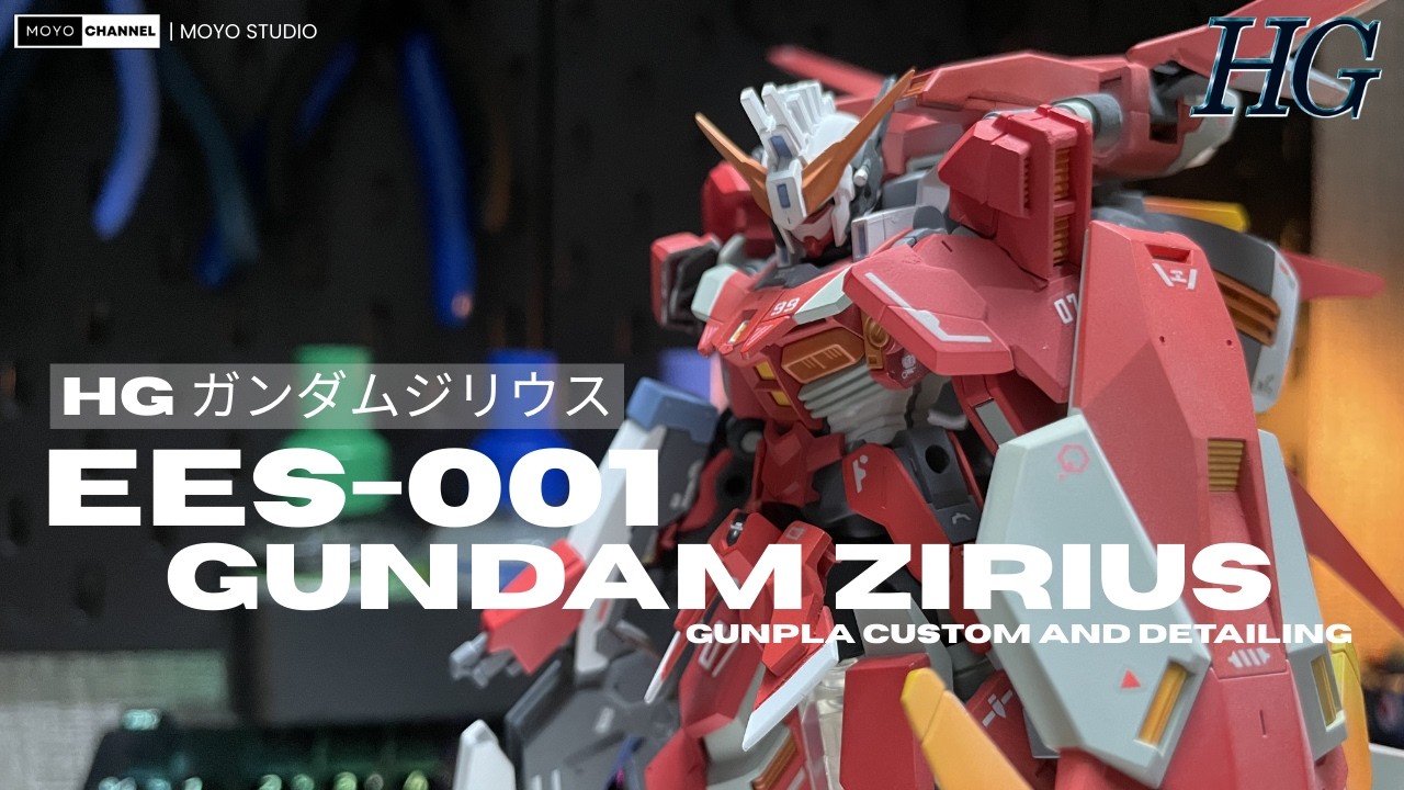 GUNDAM PERFECT STRIKE ZIRIUS EES-001| Gunpla Custom and Detailing | MOYO STUDIO #gunpla #gundam 