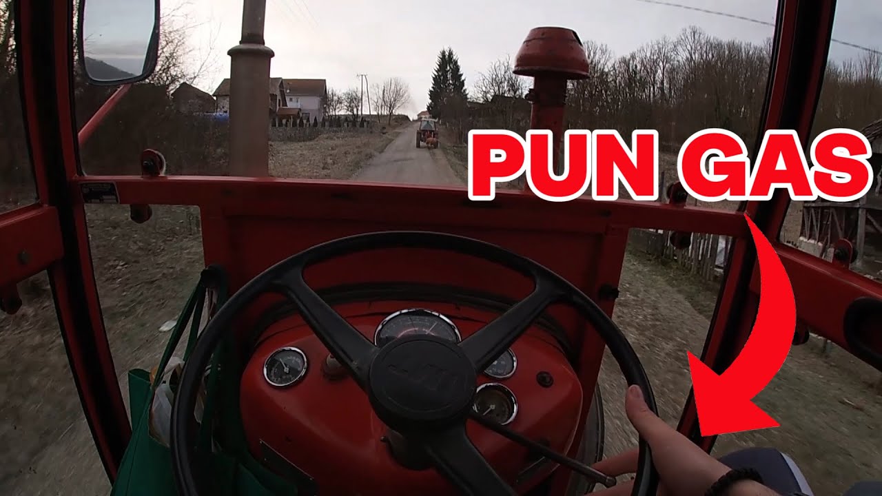 Kako pale, kako idu? Hladan start i put do njive sa trkom-prvi deo oranja-2021. [GoPro]