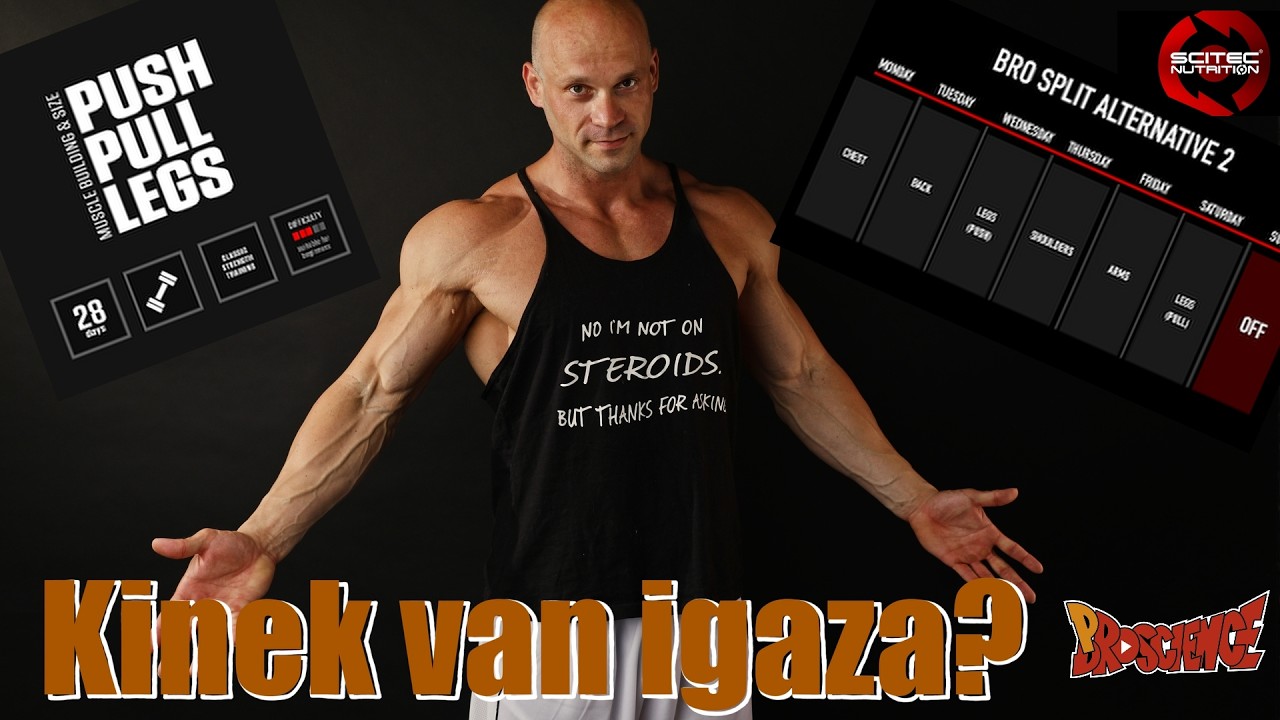 Kinek van igaza? Bro split VS PPL - Dietgainz 