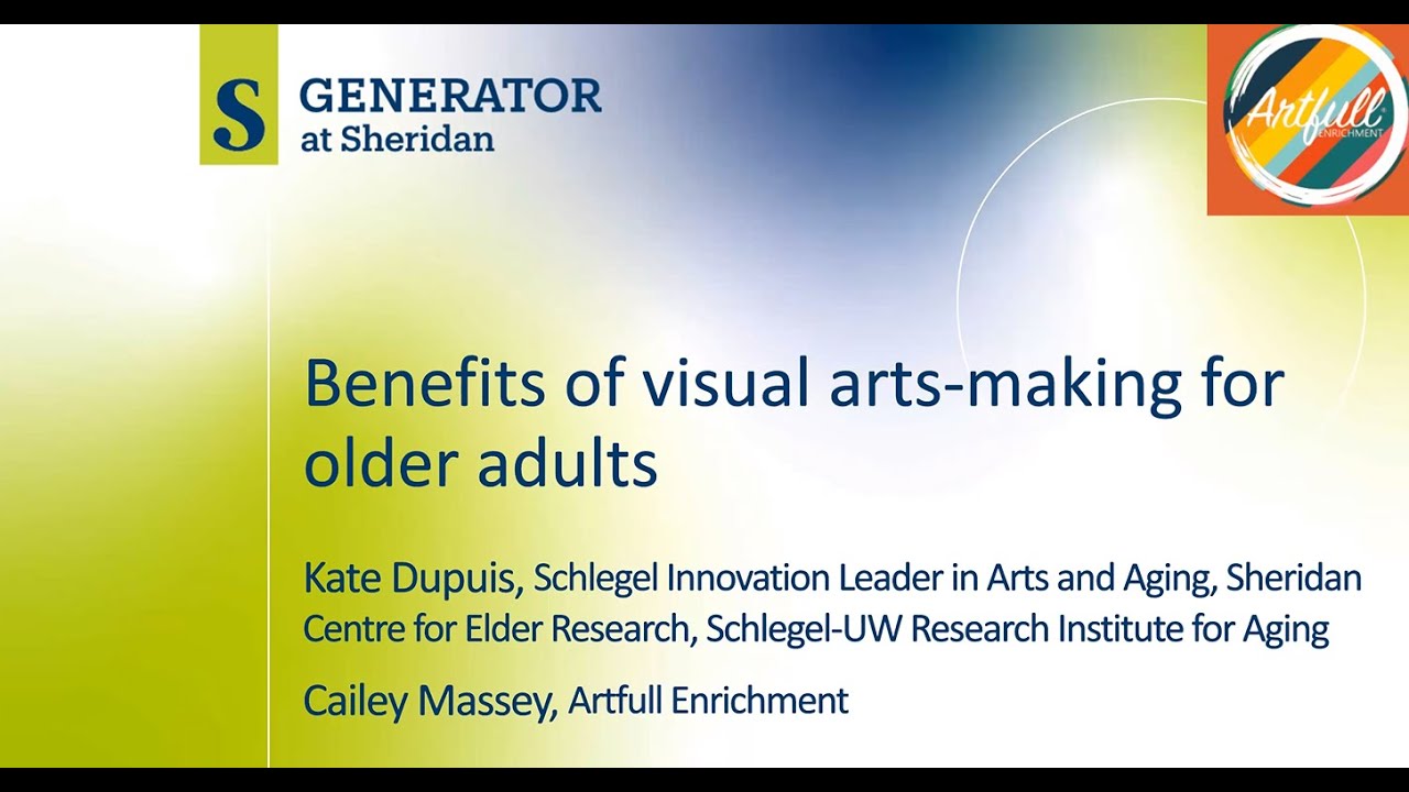 British Society of Gerontology Creative Ageing SIG Webinar: Insights from Canada