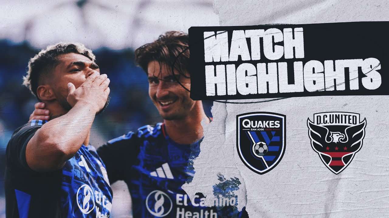 HIGHLIGHTS: San Jose Earthquakes vs. D.C. United | April 6, 2025