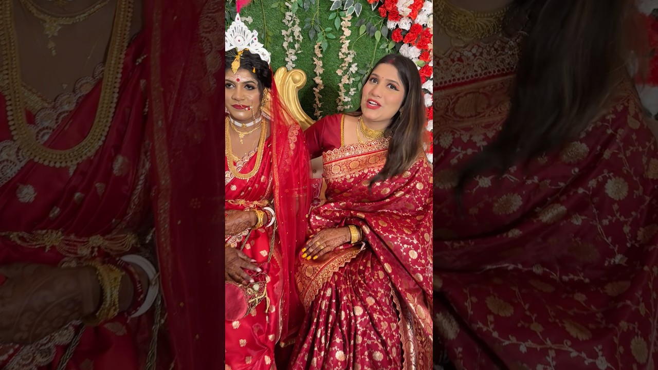 A Royal Bengali Wedding Look ✨Best wedding Video 