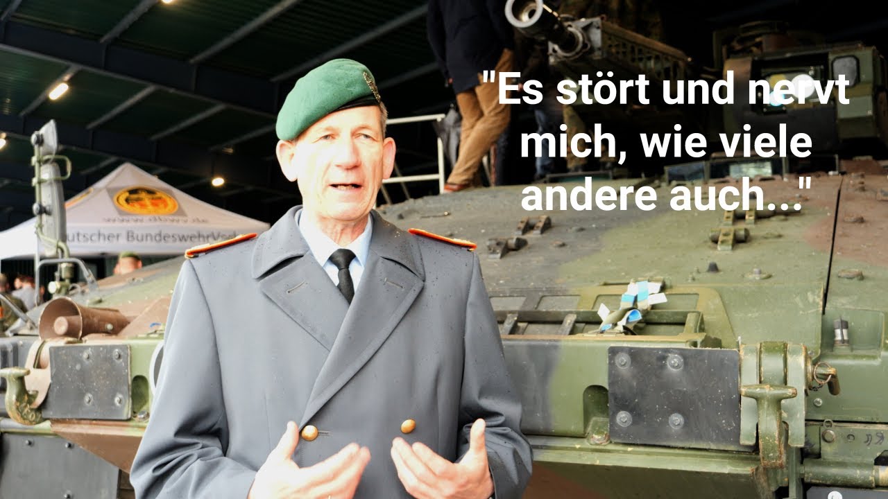 Deutscher General h&auml;lt Rede vor Offizieranw&auml;rtern zu Verteidigung der Freiheit und gegen Demagogie